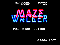 Maze Walker Title Screen